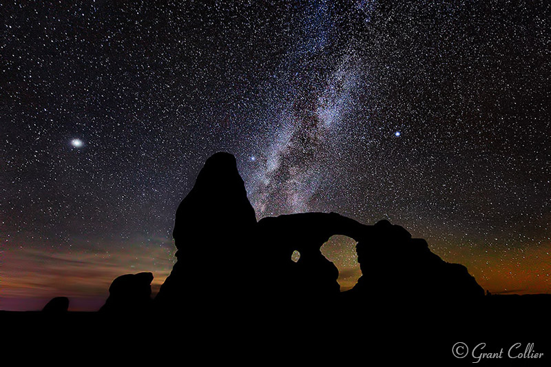 night sky photography by grant collier