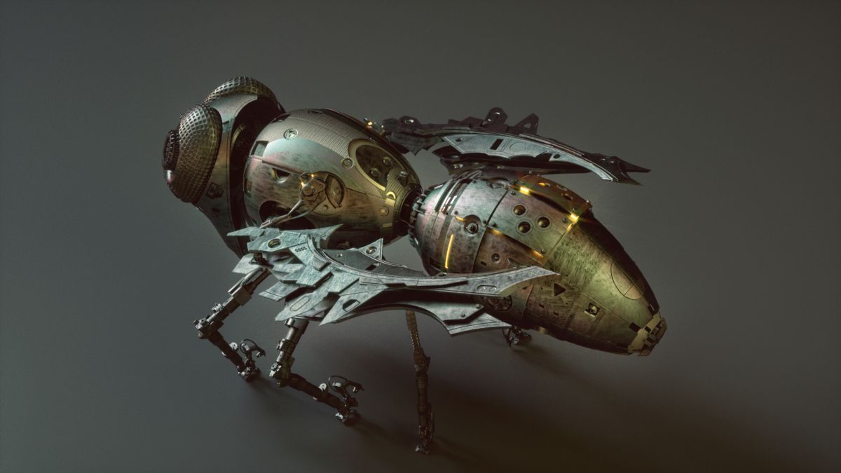 3d model tech wasp by stuart lynch