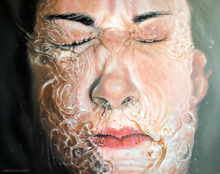 realistic painting