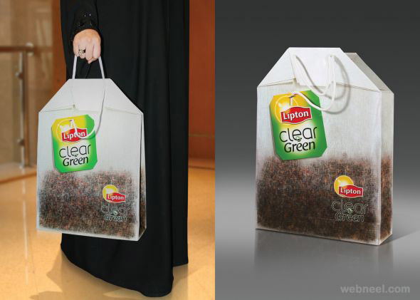creative bag ad tea