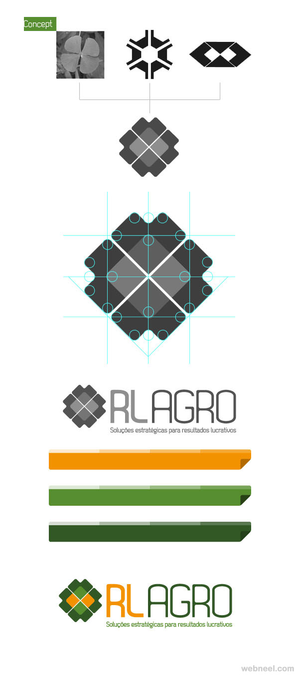 rl agro branding identity design
