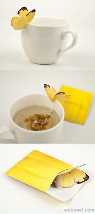 tea bag creative packaging design