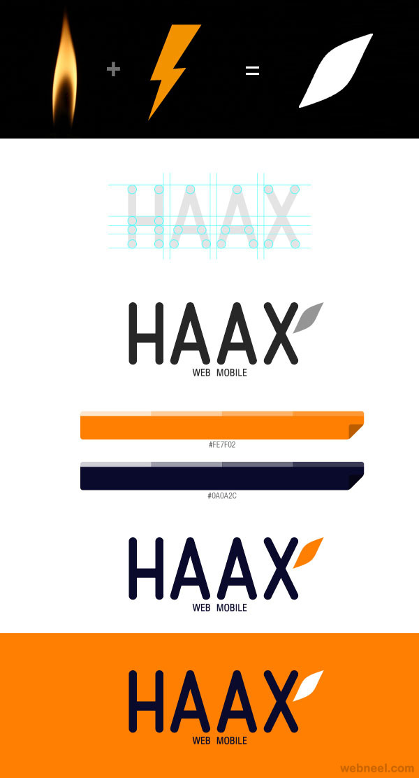 haax branding identity design