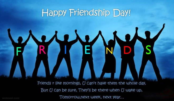 friendship day card design