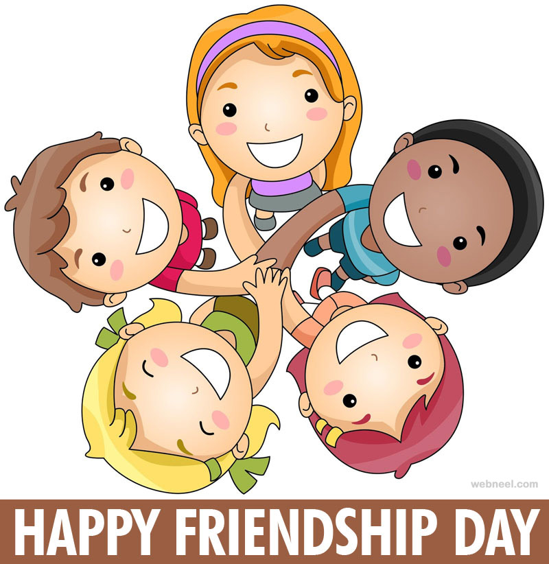 Happy Friendship Day Wallpaper  04  Desktop Wallpapers  Mocomi Kids