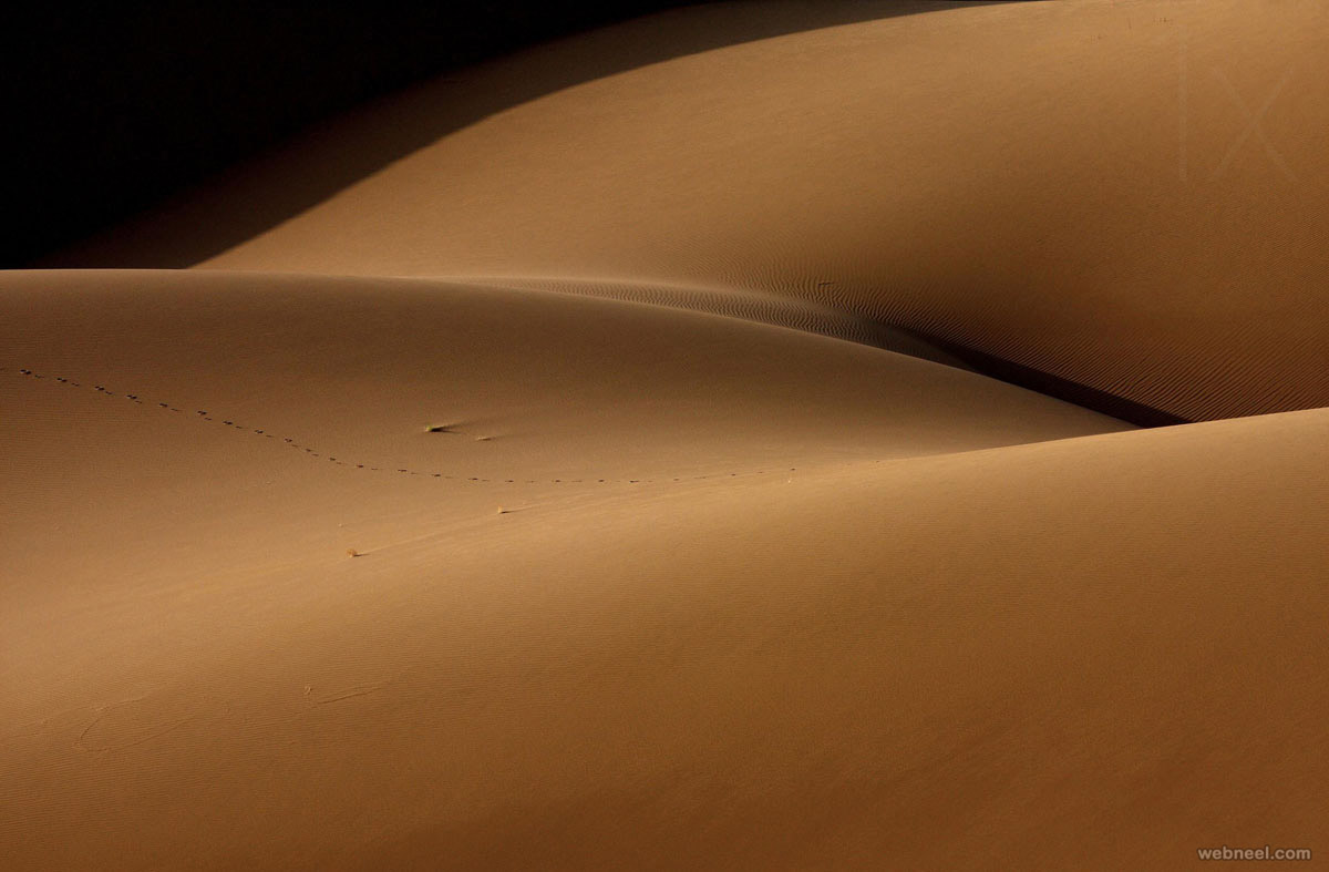 abstract landscape photography by desert ebrahim bakhtari bonab