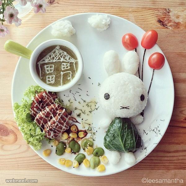 food art by samantha lee
