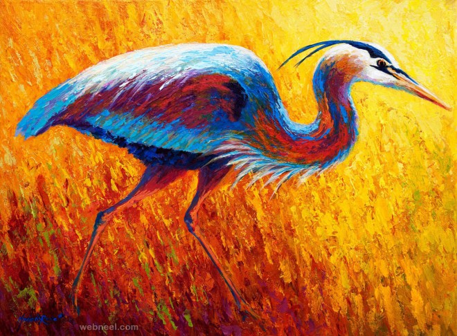 bird art by marion rose