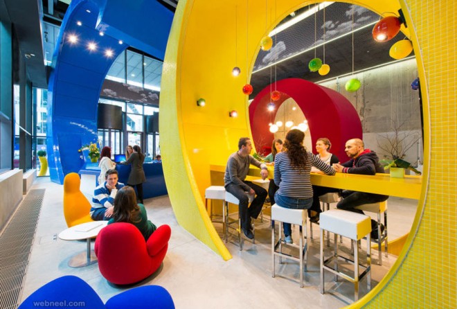 google modern office design idea
