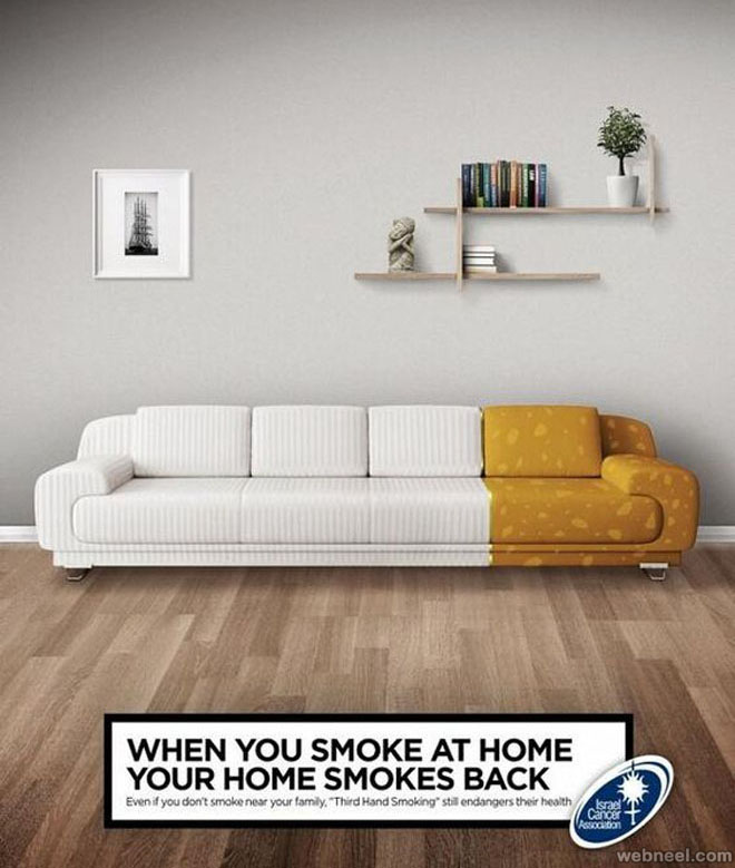 smoke sofa subliminal advertising