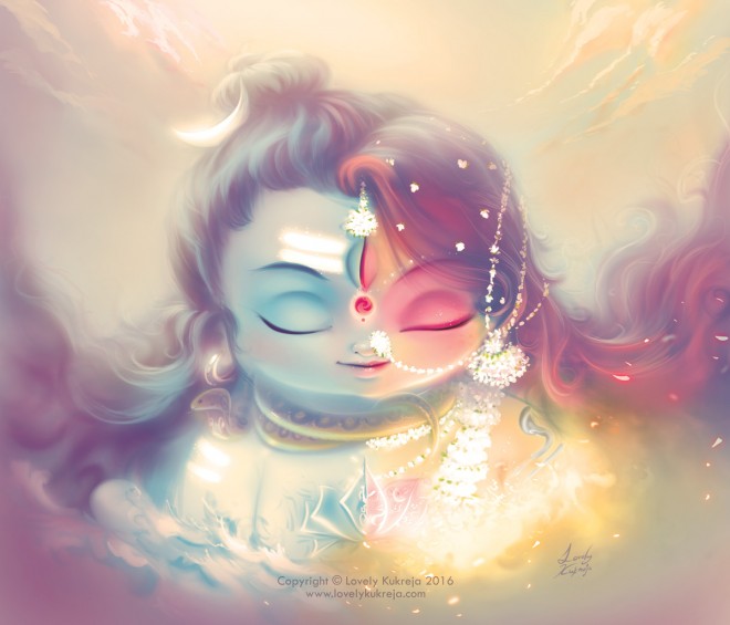 15 Beautiful Indian God Digital Art works and Illustrations by Lovely  Kukreja