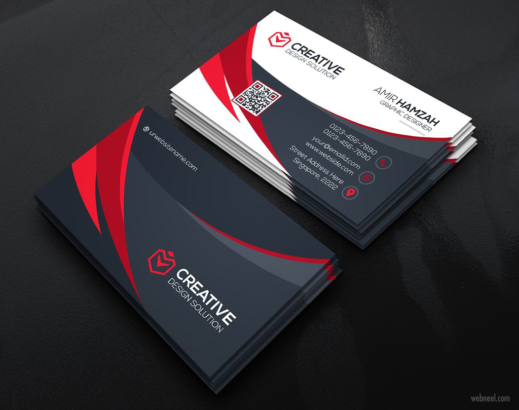 corporate business card design