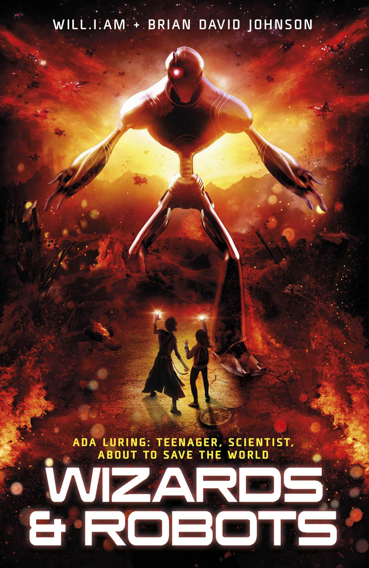 movie poster design scifi cgi wizards robots