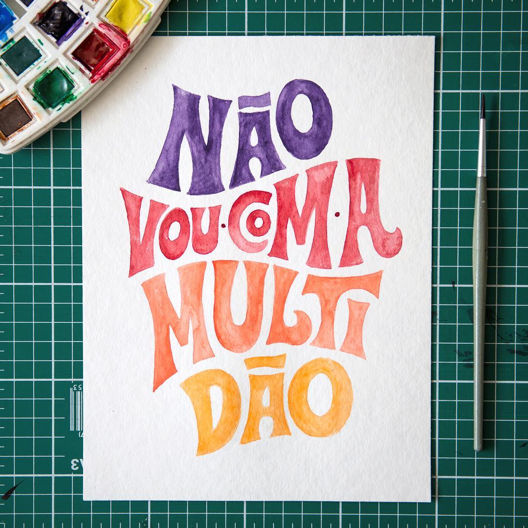 typography nao by cyla costa
