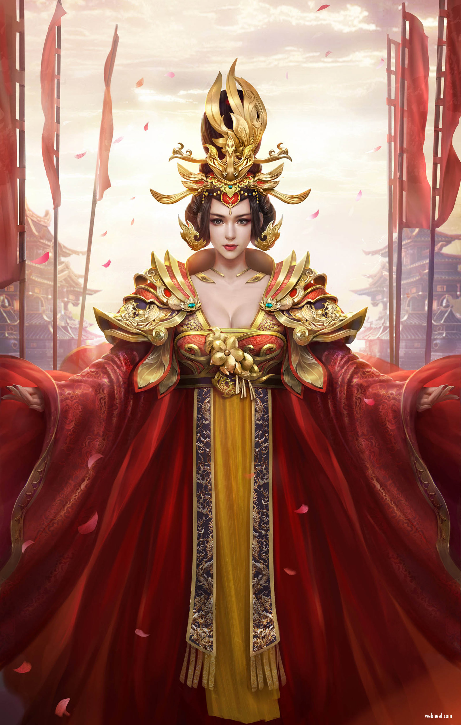 digital painting chinese fantasy