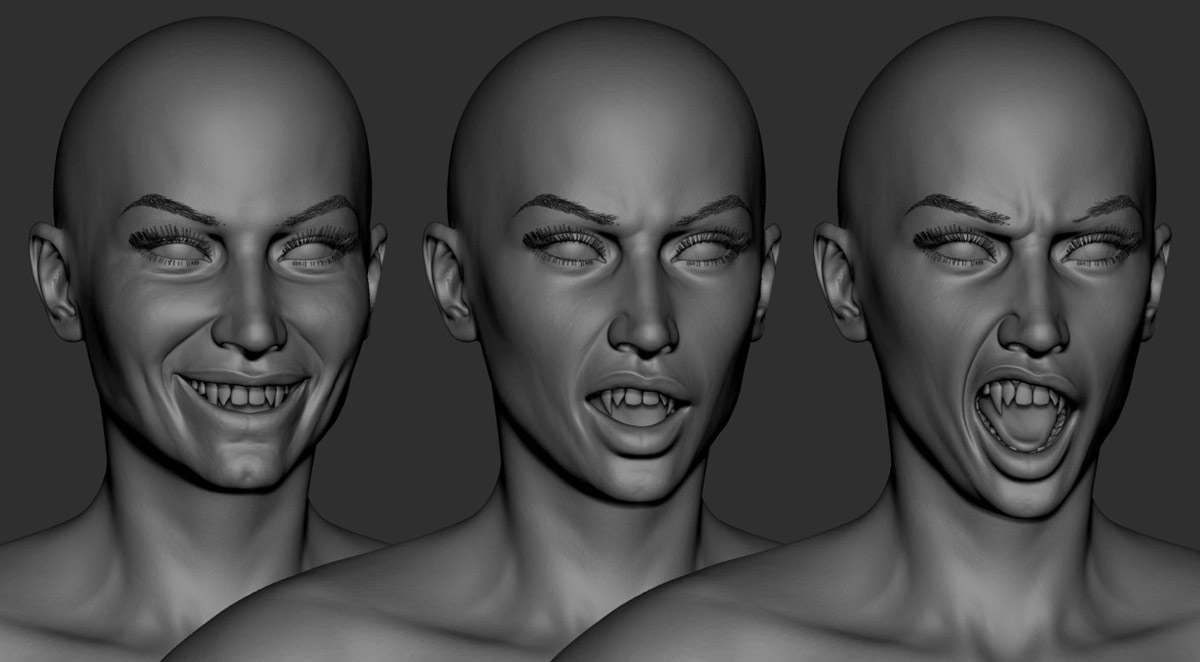 3d modelling vampire by solomon gaitan