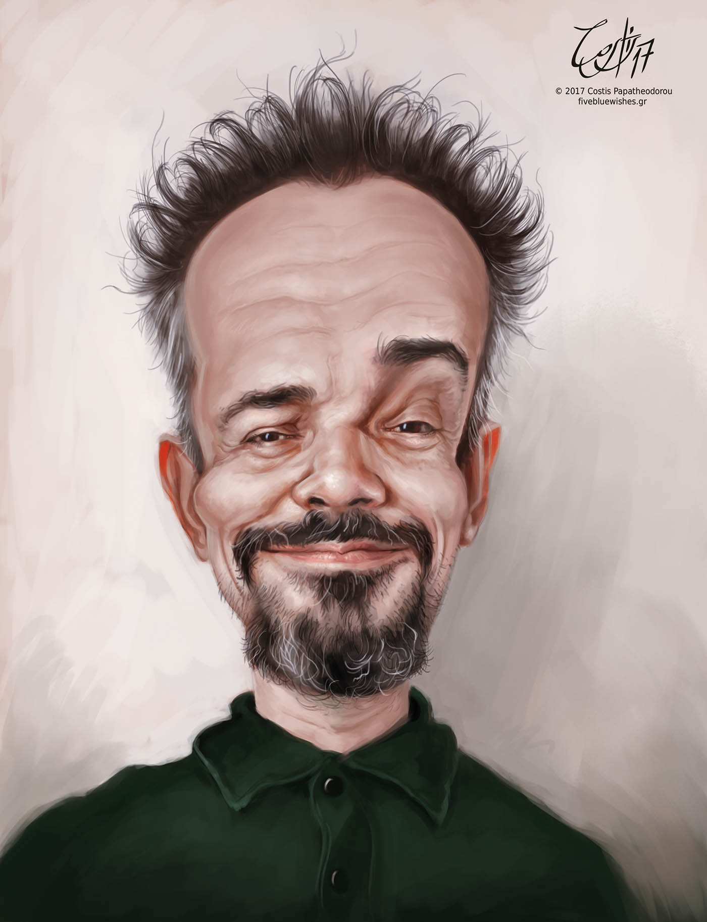 caricature illustrations by stavros damos