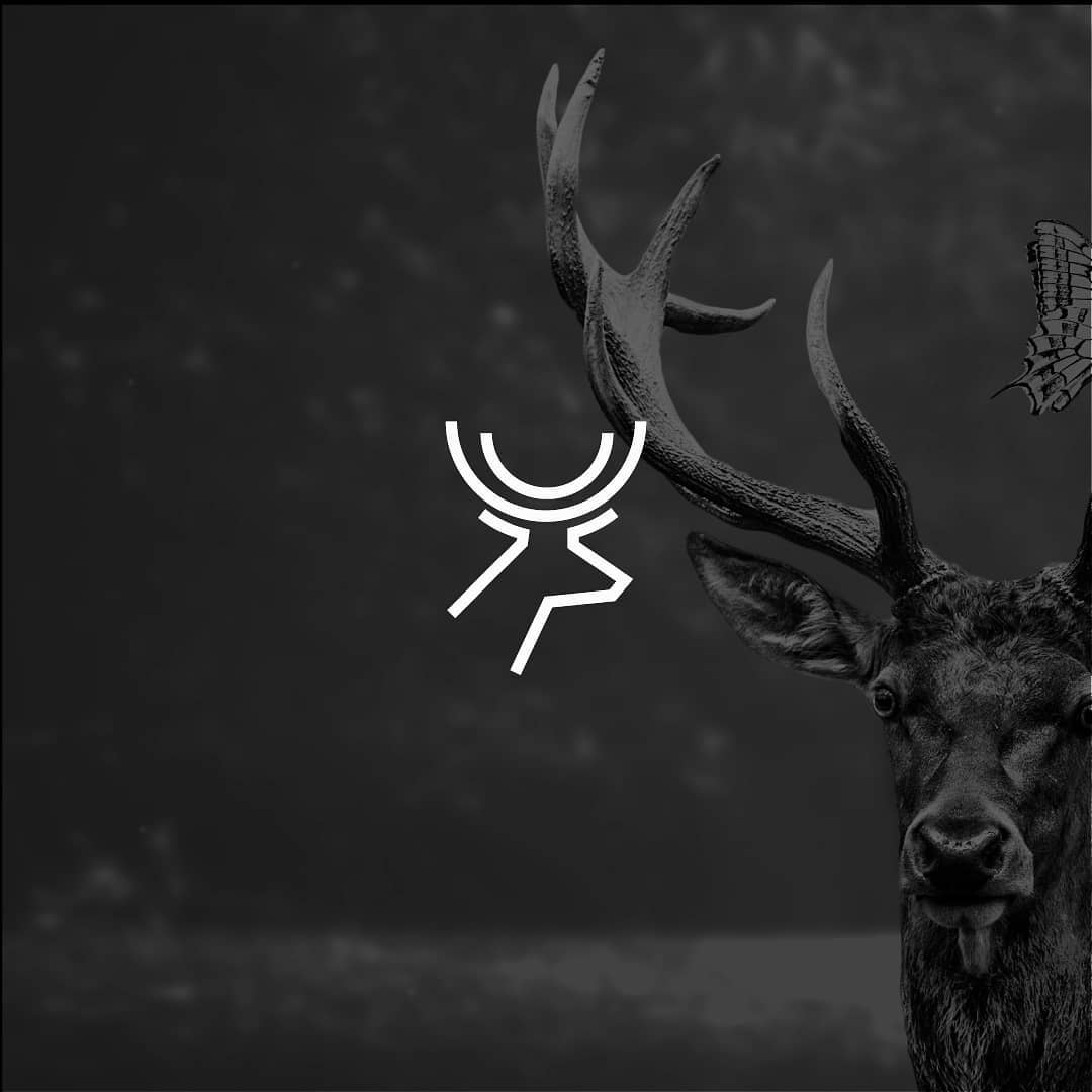 animal logo design reindeer by hamed khan haidari