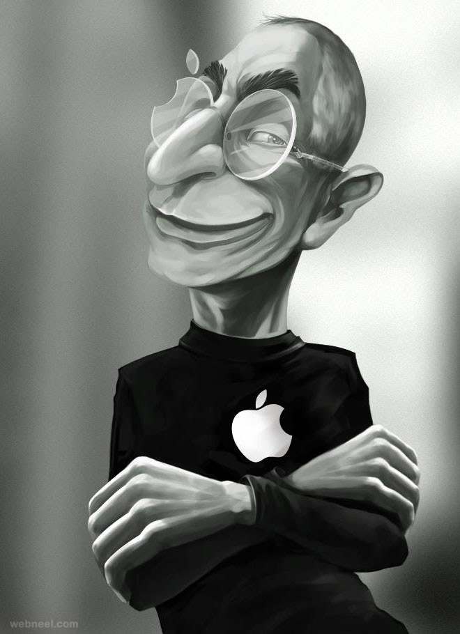 Steve Jobs Caricature 14