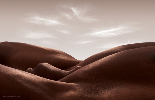 cut throat valley bodyscapes by carl warner