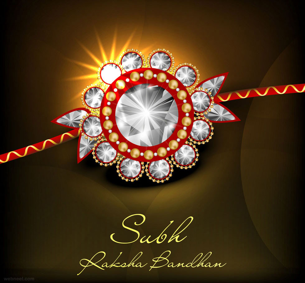 happy raksha bandhan design