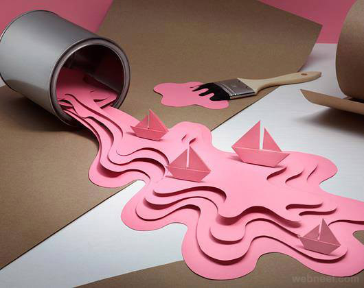 paper art by sundqvist