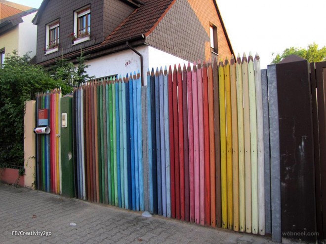 pencil fence