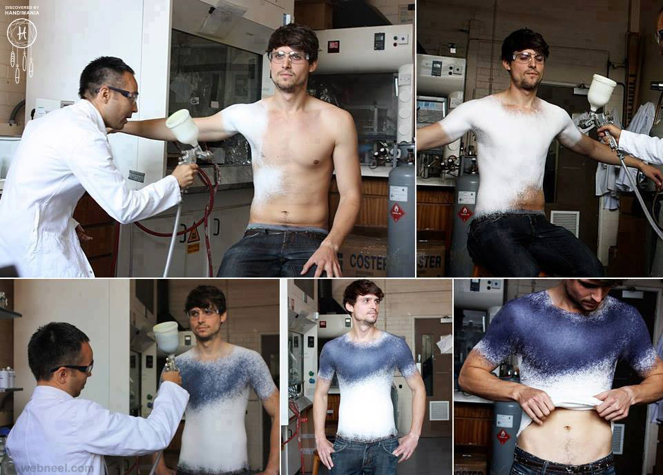 spray your t shirt