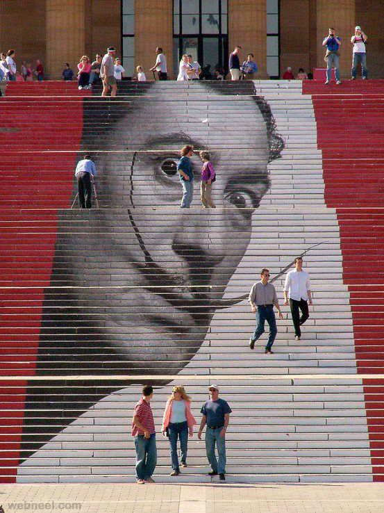 staircase art