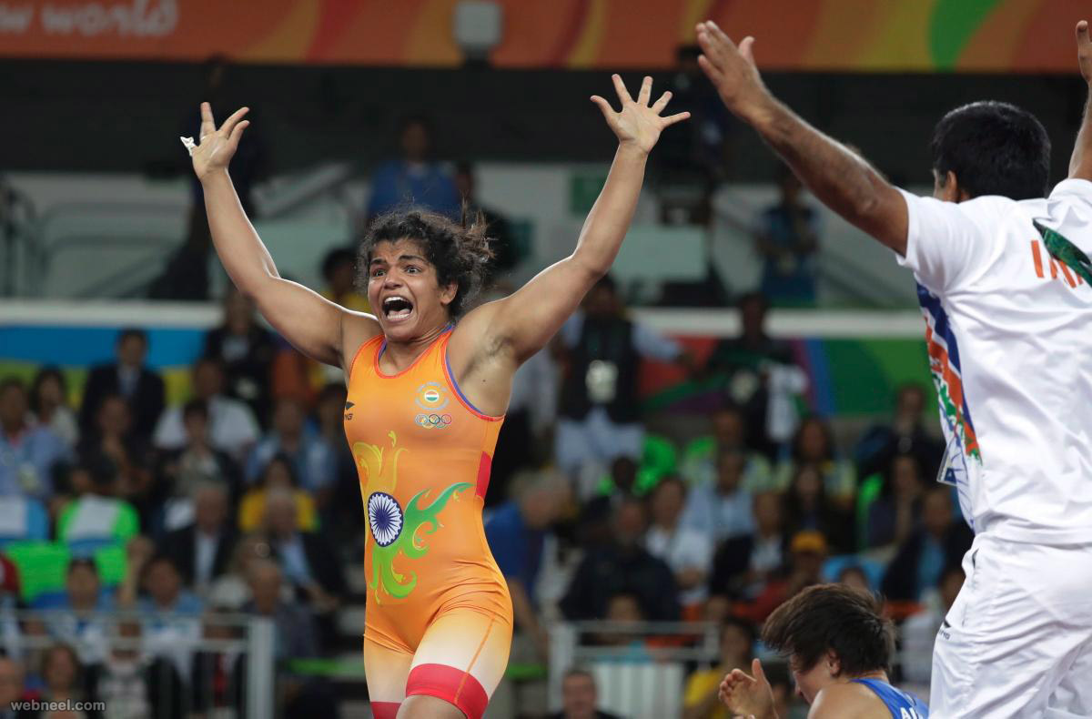 sakshi malik wins india medal best rio olympic photography