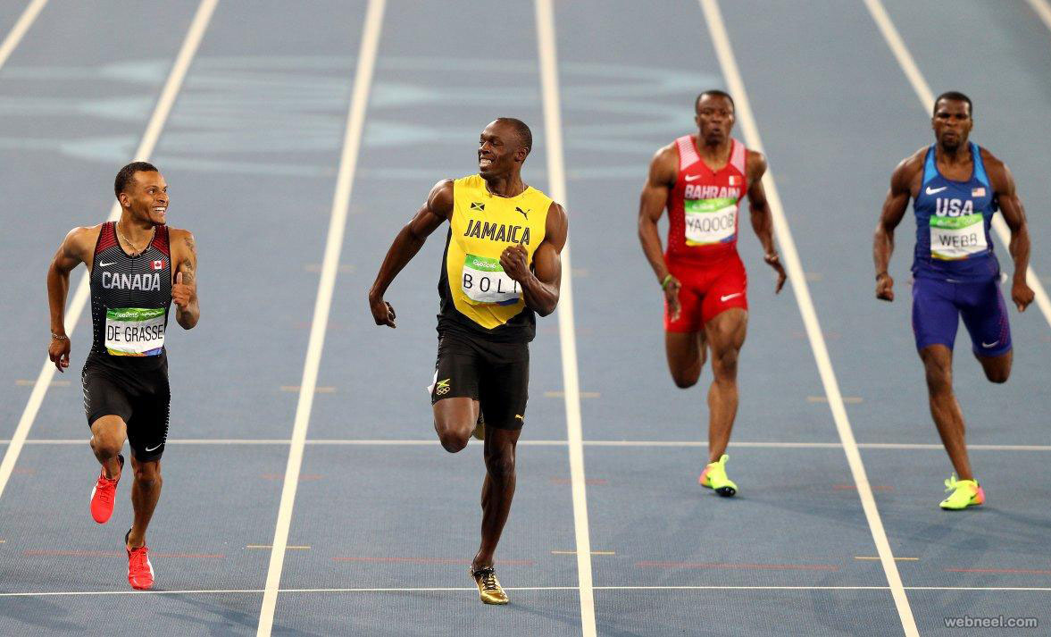 usain bolt sprinter best rio olympic photography