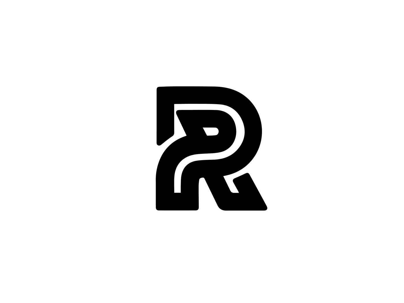 logo design r by martigny matthieu