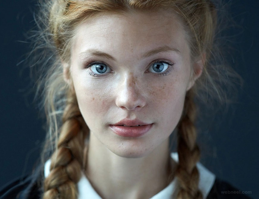 portrait photos girl by alexander vinogradov