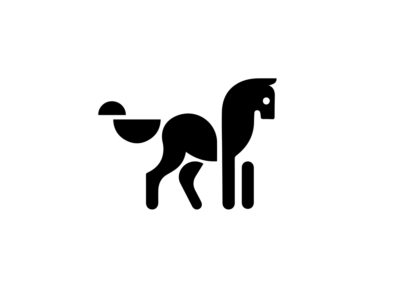 logo design horse
