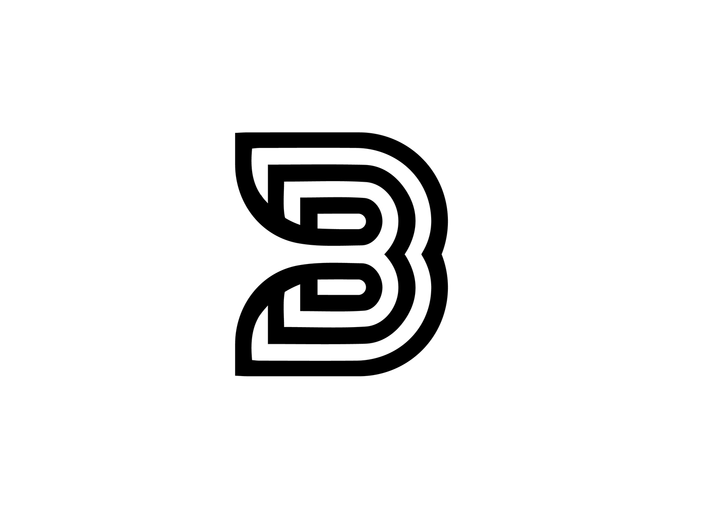 logo design b by martigny matthieu