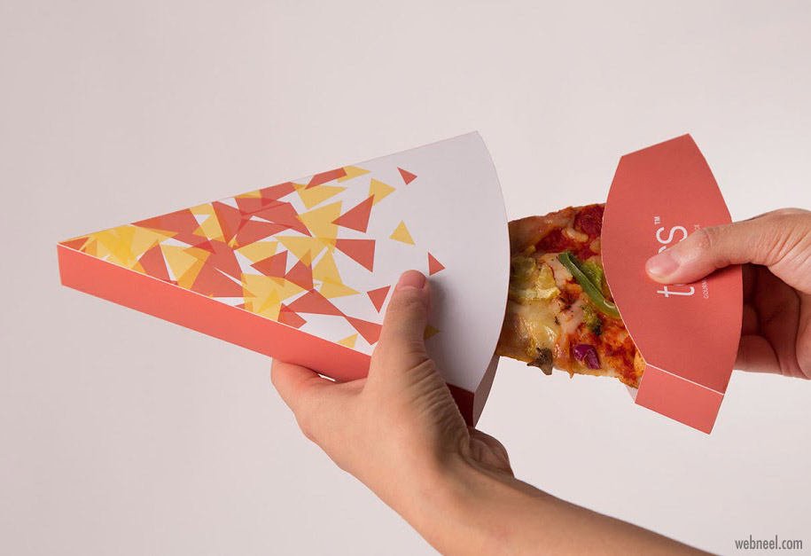 packaging design pizza by yinan wang