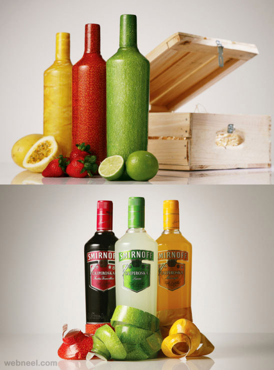 fruit juice packaging design