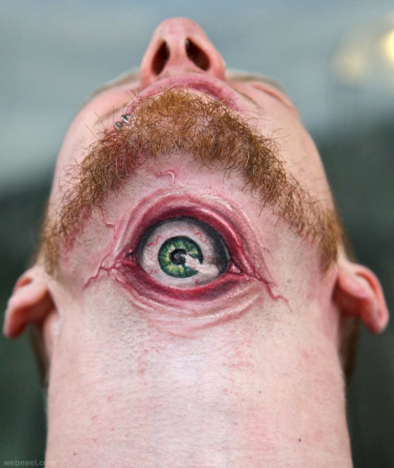 3d tattoo eye