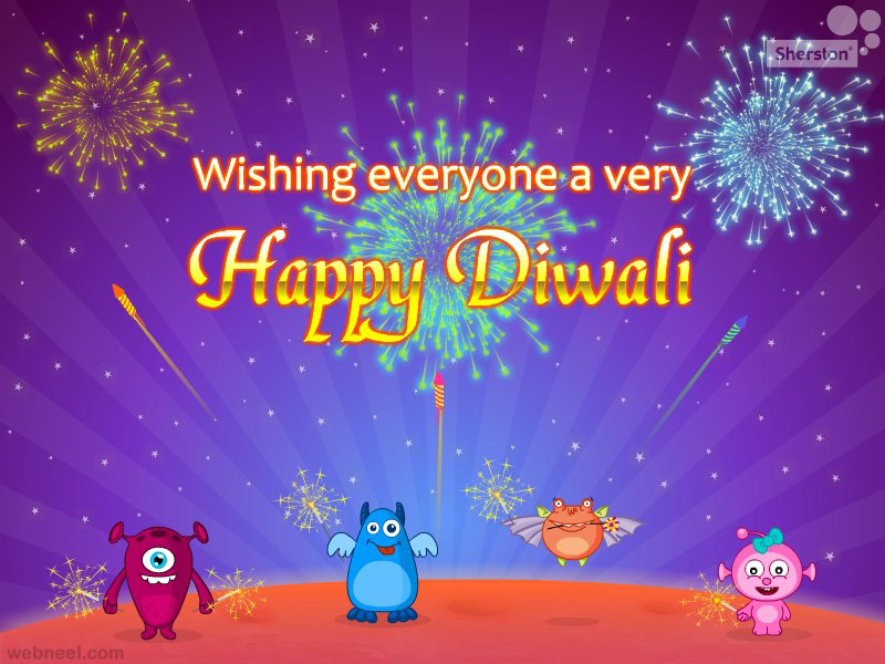 diwali greeting cards designed by dhanesh