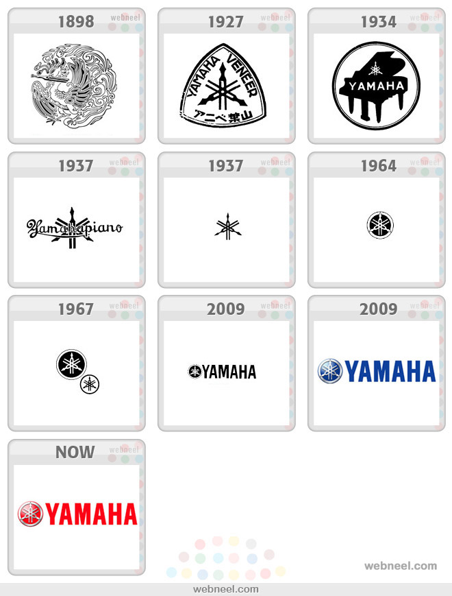 yamaha logo evolution history