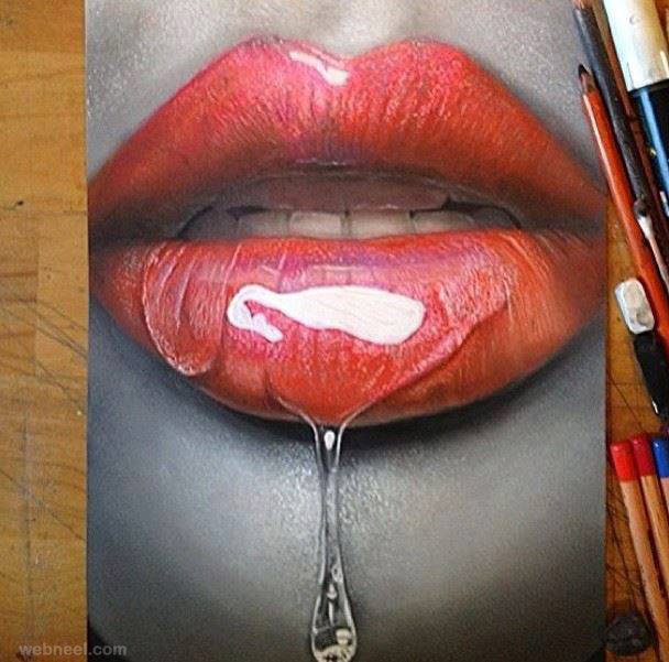 color pencil drawing by peter