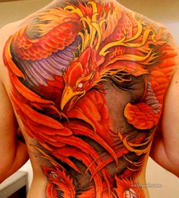 phoenix tattoo woman