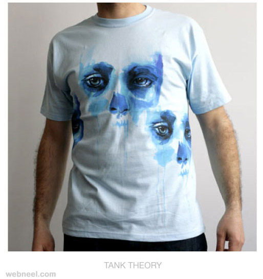 tshirt watercolor painting by marion bolognesi