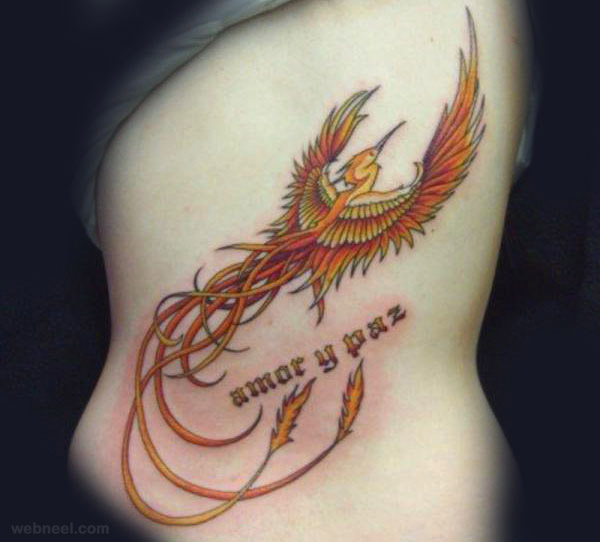 phoenix tattoo woman