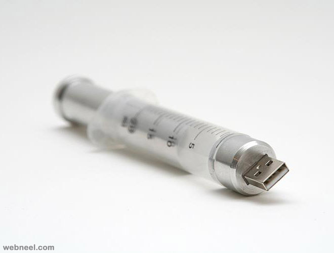 syringe creative pendrive design idea