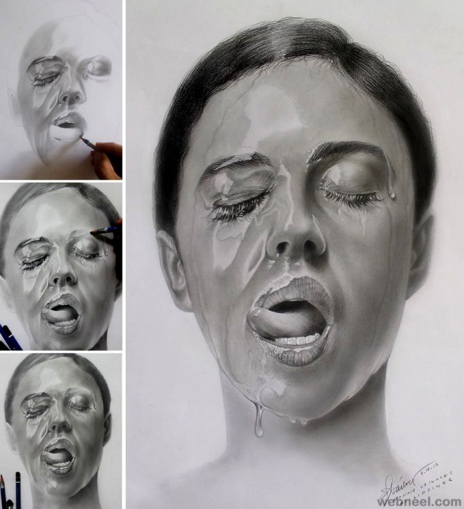 amazing drawing water by manny vailoces