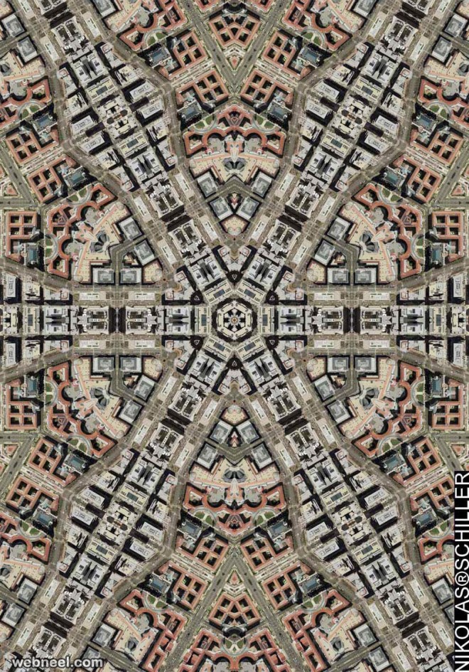 aerial photo city triangle