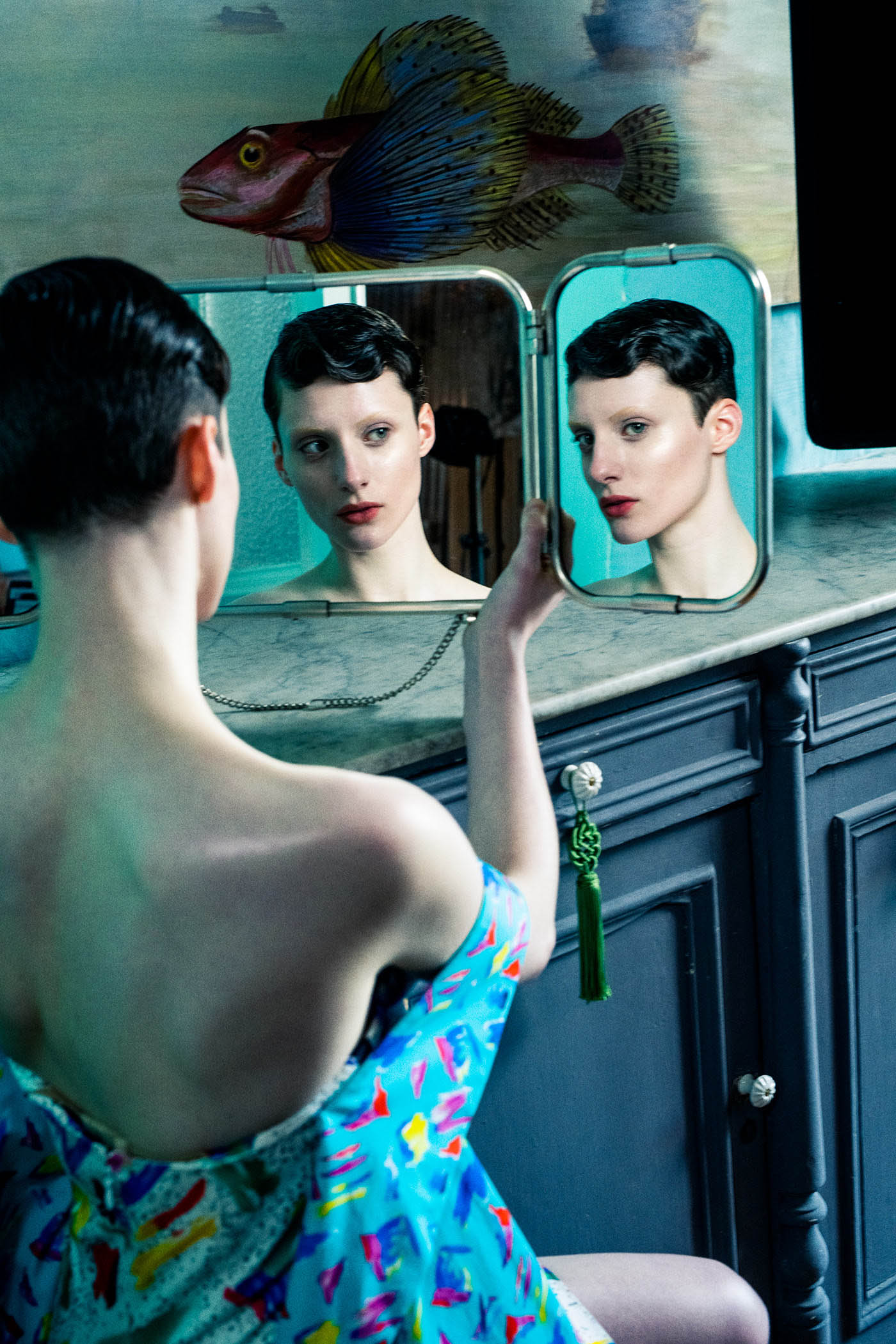 fashion photography mirror by elizaveta porodina