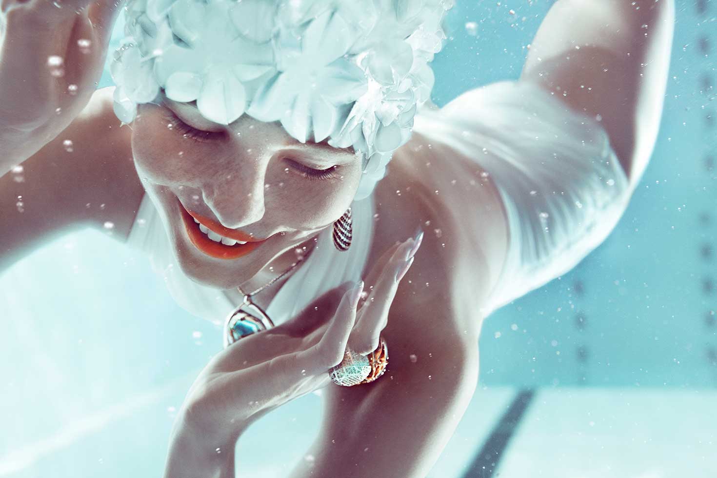 underwater photography advertising shangri la