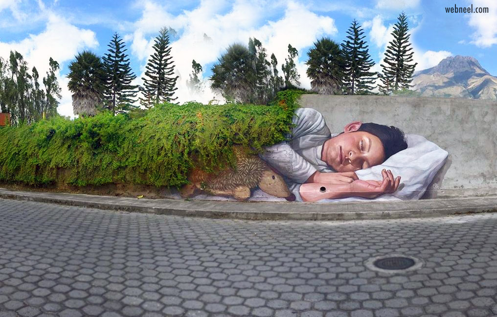 street art idea by daniel cortez
